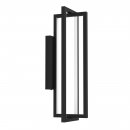 Wall Light Steel Black / Plastic White - SIBERIA