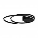 Ceiling Light Aluminium, Steel Black / Plastic White - RUOTALE