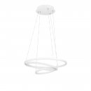 Pendant Light Aluminium, Steel White / Plastic White - LOBINERO-Z