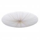 Wall / Ceiling Light Steel White / Plastic White, Gold - NIEVES 1