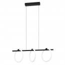 Pendant Light Steel Black / Plastic White - CARANACOA