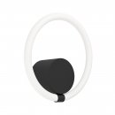 Wall Light Steel Black / Plastic White - CARANACOA