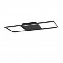 Ceiling Light Aluminium, Steel Black / Plastic White - CALAGRANO-Z