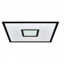 Ceiling Light Aluminium, Steel Black, White / Plastic White - BORDONARA