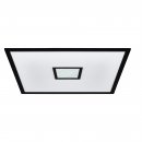 Ceiling Light Aluminium, Steel Black, White / Plastic White - BORDONARA