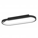 Ceiling Light Aluminium Black / Plastic White - CODRIALES