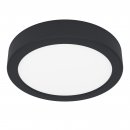 Surface-mounted Light Steel Black / Plastic White - FUEVA 5