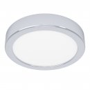 Surface-mounted Light Steel Chrome / Plastic White - FUEVA 5