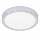 Surface-mounted Light Steel Chrome / Plastic White - FUEVA 5