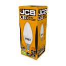 JCB LED Candle E14 (SES) 470lm 4.9W 4,000K (Cool White), Box Of 1