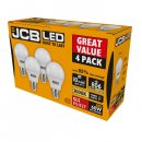 JCB LED GLS 806lm 8.5W E27 (ES) 3,000K (Warm White) - Pack Of 4