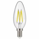 LED Filament Candle E14 (SES) 470lm 4W 2,700K (Warm White), Blister Of 1