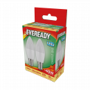 Eveready LED Candle B15 (SBC) 470lm 4.9W 3,000K (Warm White), Box Of 2