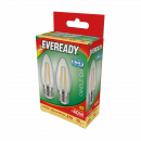 Eveready LED Filament Candle E27 (ES) 470lm 4W 2,700K (Warm White), Box Of 2