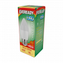 Eveready LED Candle E27 (ES) 470lm 4.9W 3,000K (Warm White), Box Of 1