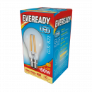 Eveready LED Filament GLS B22 (BC) 806lm 7W 2,700K (Warm White), Box Of 1