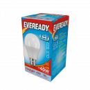 Eveready LED GLS B22 (BC) 470lm 4.9W 6,500K (Daylight), Box Of 1