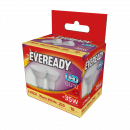 Eveready LED GU10 250lm 3.1W 3,000K (Warm White), Box Of 2