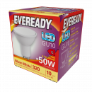 Eveready LED GU10 320lm 4.7W 3,000K (Warm White), Box Of 1