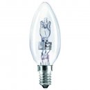 Heathfield 18w SES E14 Clear Halogen Candle Energy Saving Bulb - Pack Of 10 (18WSESCC/H)