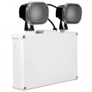 2 X 3W Emergency Twin Spot Non-Maintained 300Lm 2 X 6 LED IP65