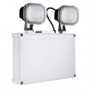 2 X 7W Emergency Twin Spot Non Maintained 600Lm 2 X 15 LED IP65