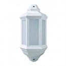 7W LED PC/PC Half Lantern White 4000K