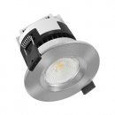 6W CCT Integrated Fire Rated Downlight - Satin Chrome