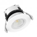 6W CCT Integrated Fire Rated Downlight - White