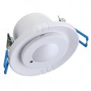 Adjustable 360?/8m Recessed Micro M/sensor White