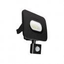 20W LED Slim Curved Floodlight With PIR And Integrated Junction Box, 1600Lm, 6500K