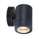 GU10 Wall Light Fixed - Black