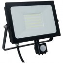 Atlas Mini 2 LED Floodlight/PIR IP65 Black 50W 3290lm