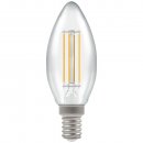 LED Candle Filament Dimmable Clear 5W 2700K SES-E14