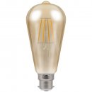 LED ST64 Filament Antique 5W Dimmable 2200K BC-B22d