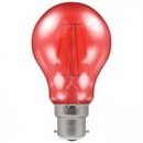 LED Filament GLS 4.5W Red BC-B22d