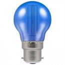 LED Filament Round 4.5W Blue BC-B22d