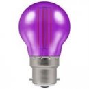 LED Filament Round 4.5W Purple BC-B22d