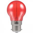 LED Filament Round 4.5W Red BC-B22d