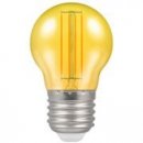 LED Filament Round 4.5W Yellow ES-E27