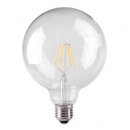 4.5W Globe, Traditional Glass Light Bulb With LED Filament