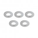 VT-703 BEZEL FOR FIRE RATED DOWNLIGHT PUSH & LOCK-CHROME IP20 5PCS/PACK