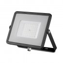 VT-50-1 50W SMD FLOODLIGHT WITH SAMSUNG CHIP & CABLE(1M) COLORCODE:6500K BLACK BODY GREY GLASS