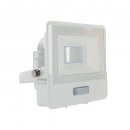 VT-118S 10W PIR SENSOR FLOODLIGHT WITH SAMSUNG CHIP COLORCODE:4000K WHITE BODY