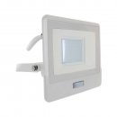 VT-138S-1 30W PIR SENSOR FLOODLIGHT WITH SAMSUNG CHIP & CABLE(1M) COLORCODE:4000K WHITE BODY