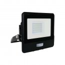 VT-128S 20W PIR SENSOR FLOODLIGHT WITH SAMSUNG CHIP COLORCODE:4000K BLACK BODY