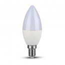 VT-226 5.5W C37 LED CANDLE BULBS-SAMSUNG CHIP COLORCODE:3000K E14