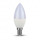 VT-293D 5.5W LED CANDLE BULB WITH SAMSUNG CHIP COLORCODE:3000K E14 DIMMABLE