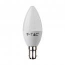 VT-299 5.5W PLASTIC CANDLE BULB WITH SAMSUNG CHIP COLORCODE:3000K B15