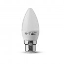 VT-223 4.5W PLASTIC CANDLE BULB WITH SAMSUNG CHIP COLORCODE:3000K B22